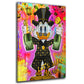 Dagobert Rich Duck Pop Art Make Money Wandbild Kunstwerk