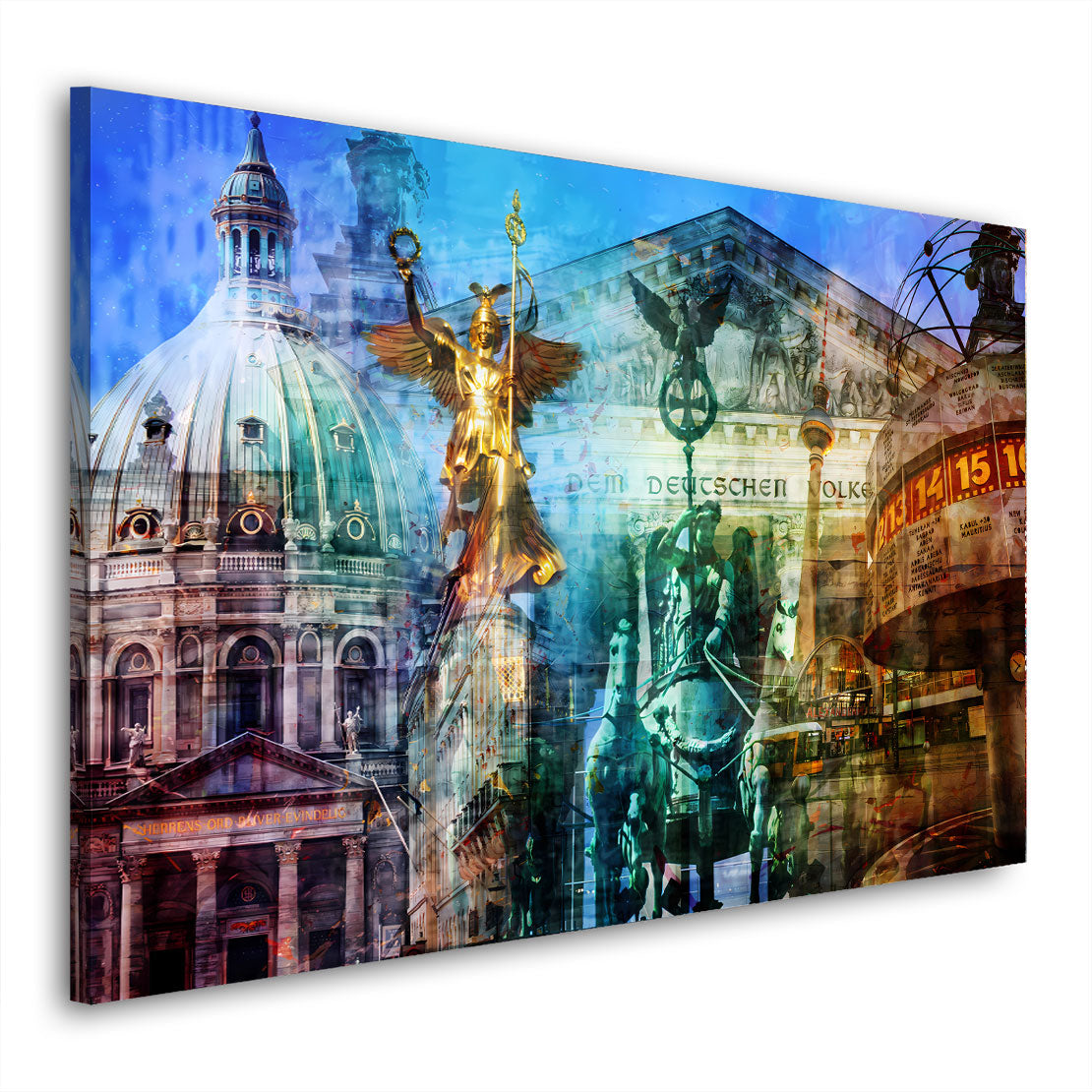 Berlin Pop Art Deutschland Wandbild Kunstwerk