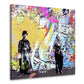Charlie Pop Art Wandbild Kunstwerk