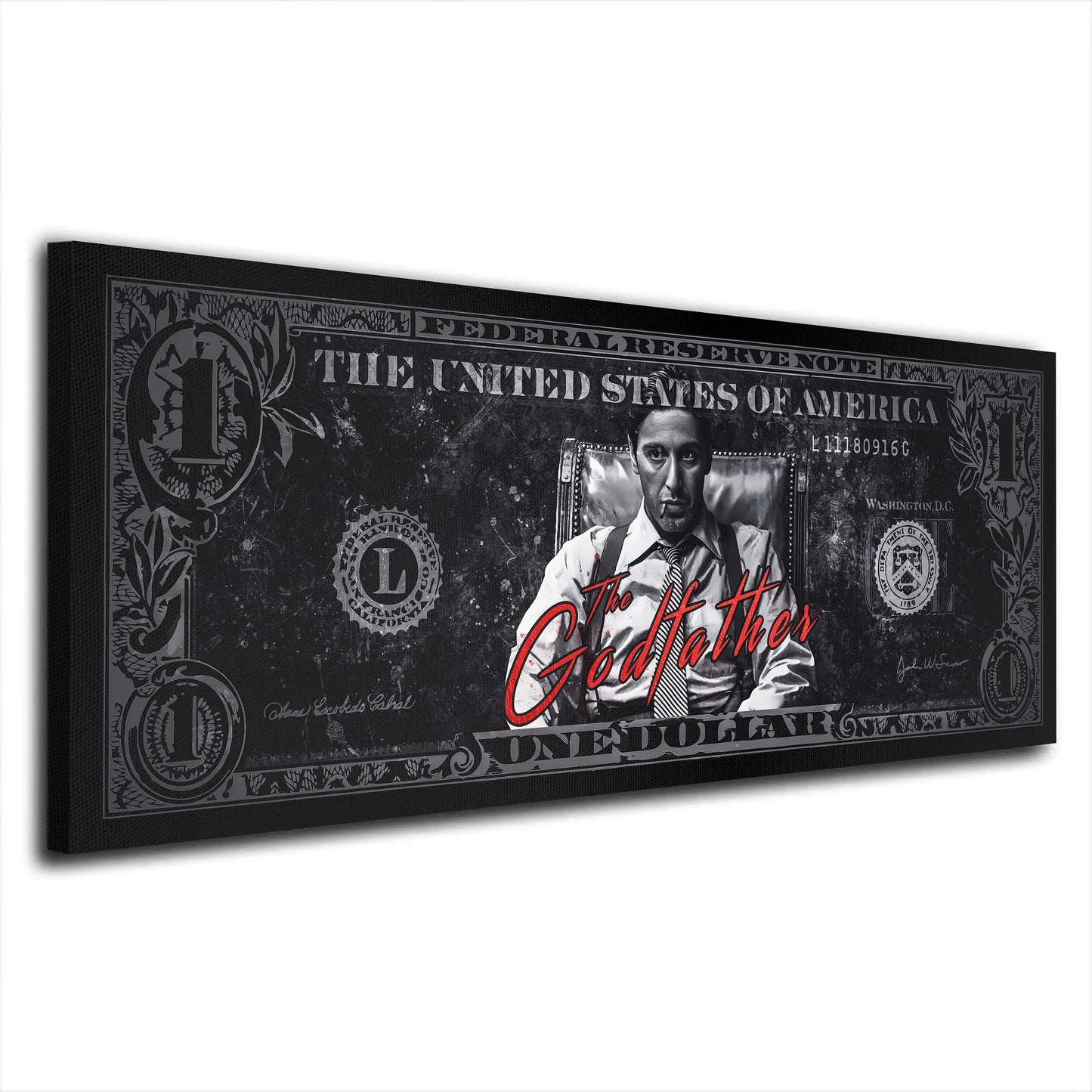 Pate The Family Dollar Pop Art Zitat Wandbild Kunstwerk