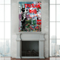 Dream Big Banksy ART, Pop Art Wandbild Kunstwerk