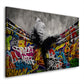Wandbild Kunstwerk Graffiti Street Art Wall