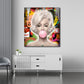 Lifestyle Marilyn Chewing Gum Wandbild Kunstwerk