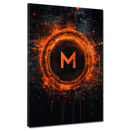 Wandbild Kunstwerk Digital Art Cyber Look Energie modern
