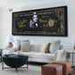 Motivation Geldschein A Little Party Leonardo Style Wandbild Kunstwerk