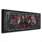 Motivation Dollar Zitat, Pulp Fiction Wandbild Kunstwerk