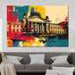 Wandbild Kunstwerk Pop Art Berlin Reichstag Gebäude Farbe