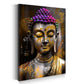 Wandbild Kunstwerk Pop Art Buddha Figur innere Ruhe Farbenpracht