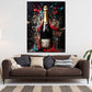 Pop Art Flasche Lifestyle Wandbild Kunstwerk