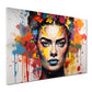 Pop Art Frida Wandbild Kunstwerk