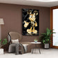 Wandbild Kunstwerk Pop Art Maus Glanz Eleganz Mode Inspiration