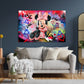 Minnie Pop Street Art Beautiful Maus Wandbild