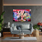 Minnie Pop Street Art Beautiful Maus Wandbild