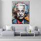 Popstar der Astrophysik Pop Art Wandbild Kunstwerk