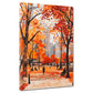 Wandbild Kunstwerk Städte New York Park Herbstfarben Natur Architektur