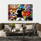 Street Art Rebell Follow your Dreams Wandbild Kunstwerk