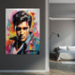 Abstrakt Elvis Style Wandbild Kunstwerk