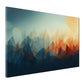 Abstrakt Mountain Lines Wandbild Kunstwerk