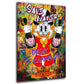 Wandbild Pop Art Duck Save Water Champagner Geld Erfolg