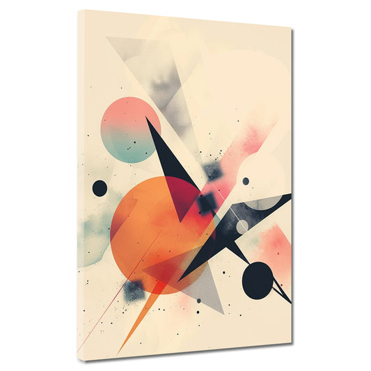 Wandbild abstrakt Geometrie modern