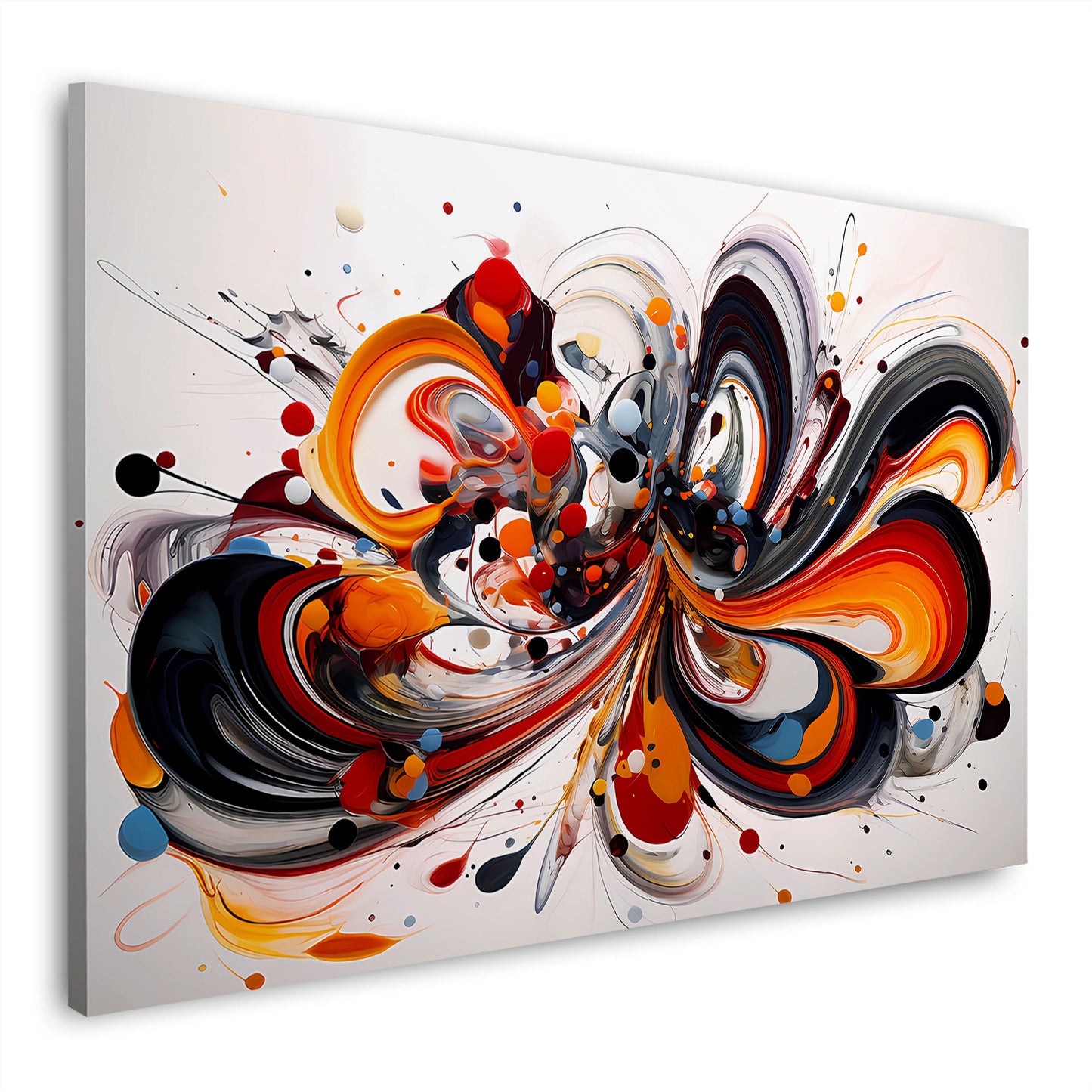 Abstrakt dynamische Komposition Wandbild