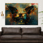 Eleganter Schmetterling bunter Lifestyle Wandbild