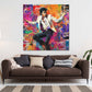 Pop Art Kunst Jackson Motiv Wandbild