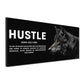 Hustle Definition Ausdauer Geschwindigkeit Wolf Wandbild