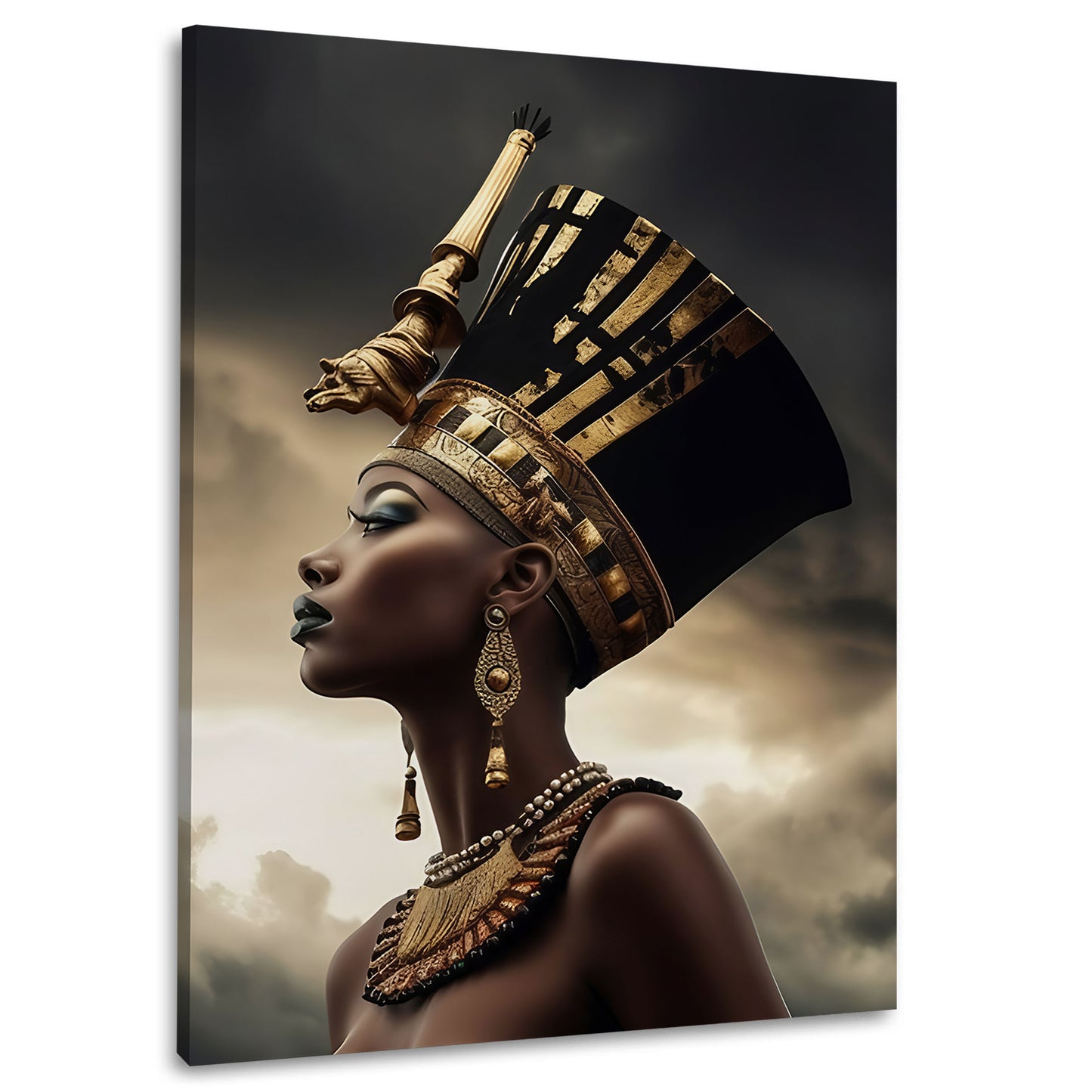 Kleopatra majestätische Königin aus Afrika Ägypten Antike Wandbild