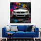 BMW Pop Art Auto Sportwagen Wandbild