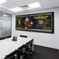 Comic Duck Dollar Mario Edition Comic Wandbild Kunstwerk