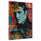 Pop Art Elvis Retro Collage Wandbild