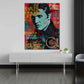 Pop Art Elvis Retro Collage Wandbild