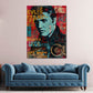 Pop Art Elvis Retro Collage Wandbild