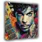 Pop Art Prince Nahaufnahme Musik Wandbild