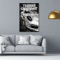Turbo Dreams Auto Porsche Geschwindigkeit Wandbild