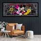 Dollar Maus Black Style, Comic Wandbild Kunstwerk