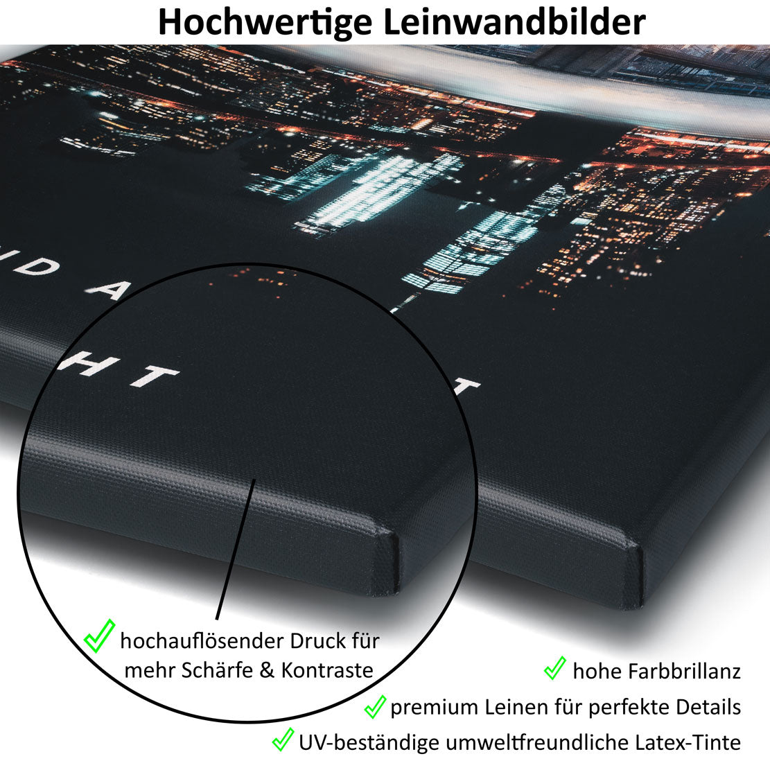 Wandbild Kunstwerk Traumauto Sportwagen mit Zitat für Erfolg