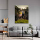 Beautiful Deer, Hirsch Wandbild Kunstwerk