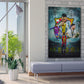 Fußball The Champ Wandbild Kunstwerk