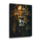 Löwe Motivation It Is Not Over When You Lose Wandbild Kunstwerk