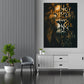 Löwe Motivation It Is Not Over When You Lose Wandbild Kunstwerk