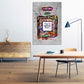 Parfüm Flasche Pop Street Art Wandbild Kunstwerk
