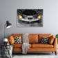 Sportwagen Motivation Geld & Erfolg Money Style Wandbild Kunstwerk