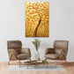goldener Baum , Golden Tree Abstrakt, Natur Wandbild Kunstwerk